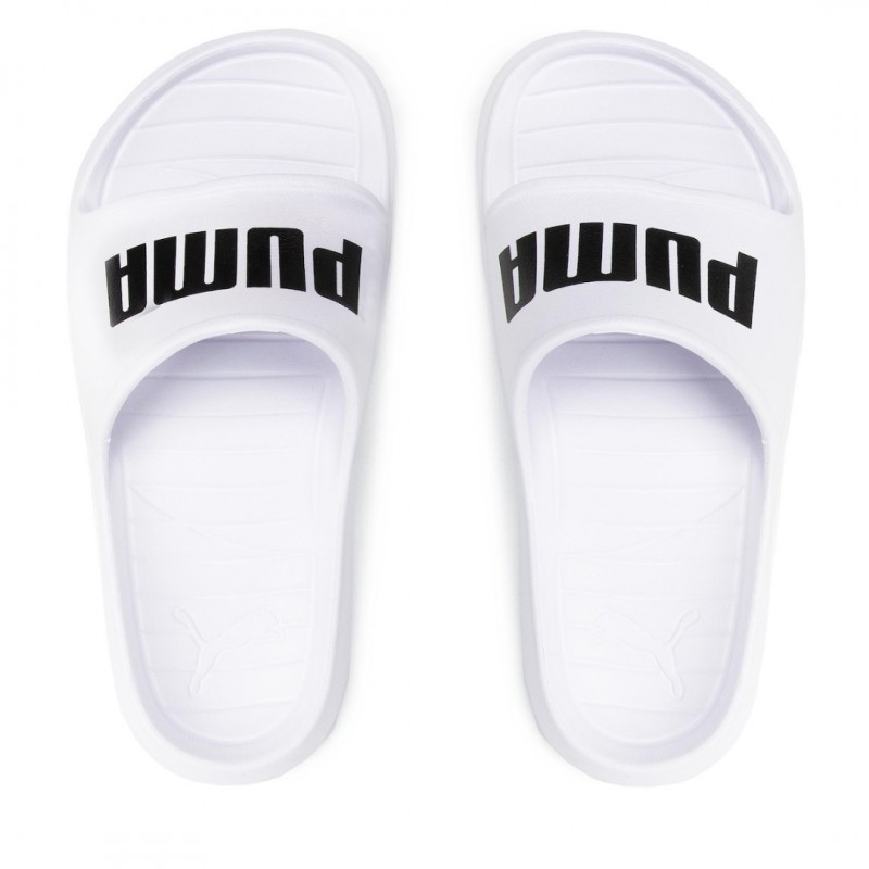 Puma Divecat V2 Lite Slides σε Λευκό Χρώμα 374823-04