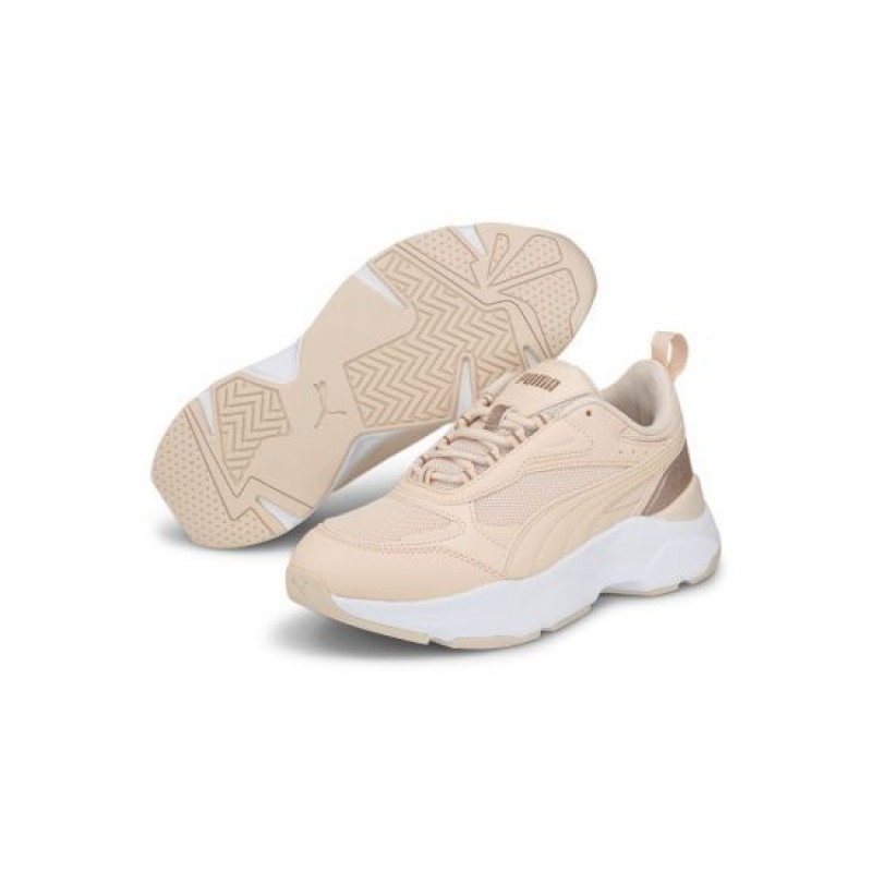 Puma Cassia Distressed Γυναικεία Chunky Sneakers Ροζ 387645-03