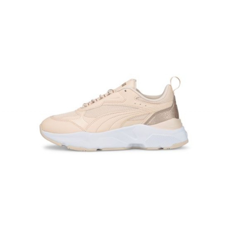 Puma Cassia Distressed Γυναικεία Chunky Sneakers Ροζ 387645-03