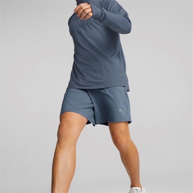 Puma Run Fav 2in1 Shorts Μπλε  521351 18