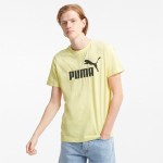 Ανδρικό T-Shirt Puma Essentials Logo Tee Yellow 586667-40