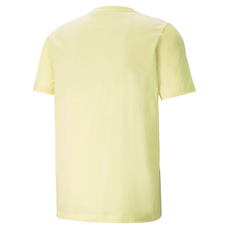 Ανδρικό T-Shirt Puma Essentials Logo Tee Yellow 586667-40