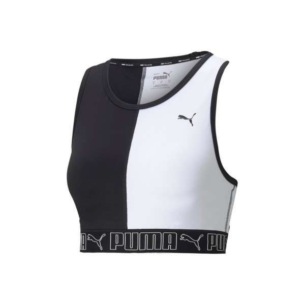 Γυναικείο Αθλητικό Μπουστάκι Train Puma Elastic Crop Top 520374-01