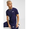 Puma Ανδρικό T-shirt Navy Μπλε με Λογότυπο 586668 06