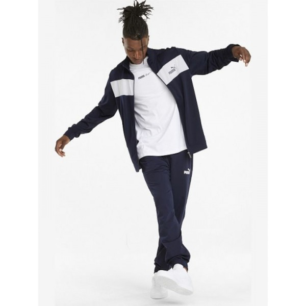 Puma Poly Σετ Φόρμας με Λάστιχο Navy Μπλε 845844-06