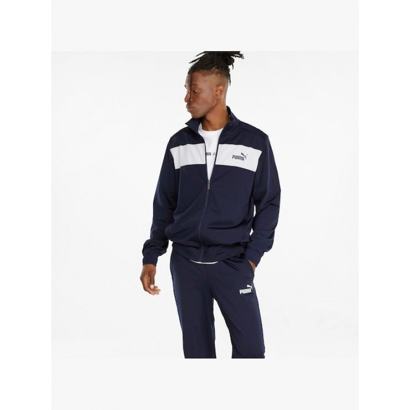 Puma Poly Σετ Φόρμας με Λάστιχο Navy Μπλε 845844-06