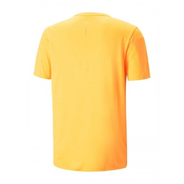 Puma Run Favorite Ανδρικό T-shirt Πορτοκαλί με Λογότυπο 520209-38