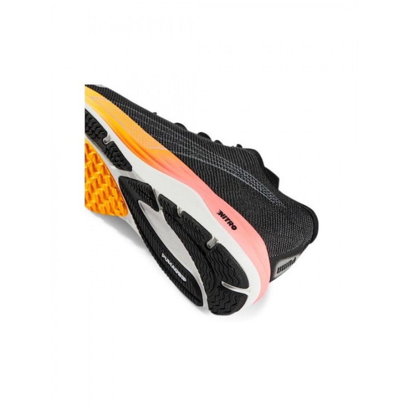 Puma Velocity Nitro 2 Ανδρικά Αθλητικά Παπούτσια Running Μαύρα 195337-07