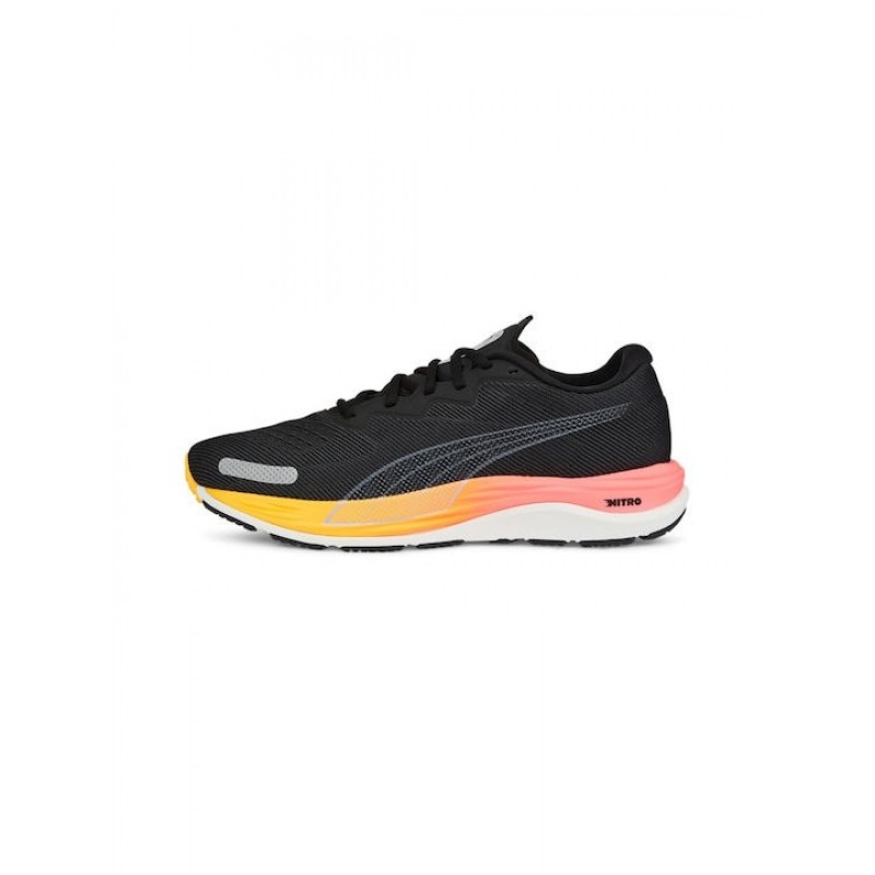 Puma Velocity Nitro 2 Ανδρικά Αθλητικά Παπούτσια Running Μαύρα 195337-07