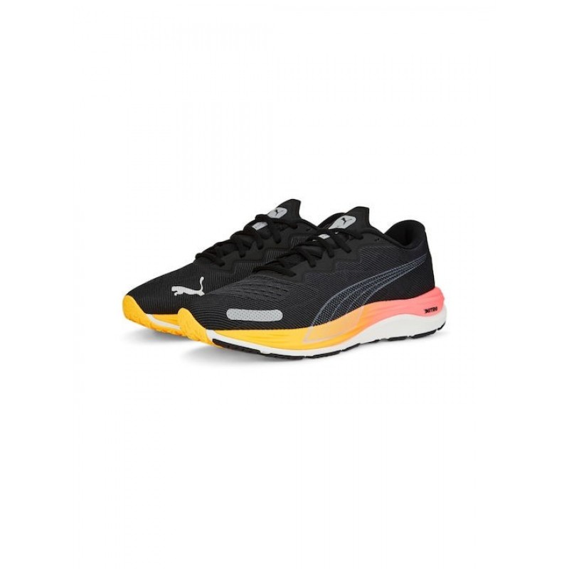 Puma Velocity Nitro 2 Ανδρικά Αθλητικά Παπούτσια Running Μαύρα 195337-07