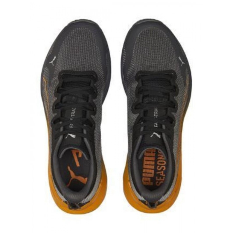 Puma Fast Trac Nitro Ανδρικά Αθλητικά Παπούτσια Running Μαύρα 377044-04