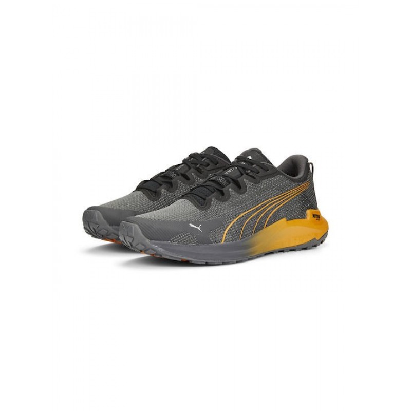 Puma Fast Trac Nitro Ανδρικά Αθλητικά Παπούτσια Running Μαύρα 377044-04