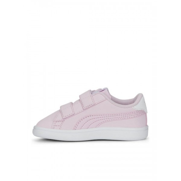 Puma Παιδικά Sneakers Smash V2 Mermaid με Σκρατς για Κορίτσι Ροζ 391899 02