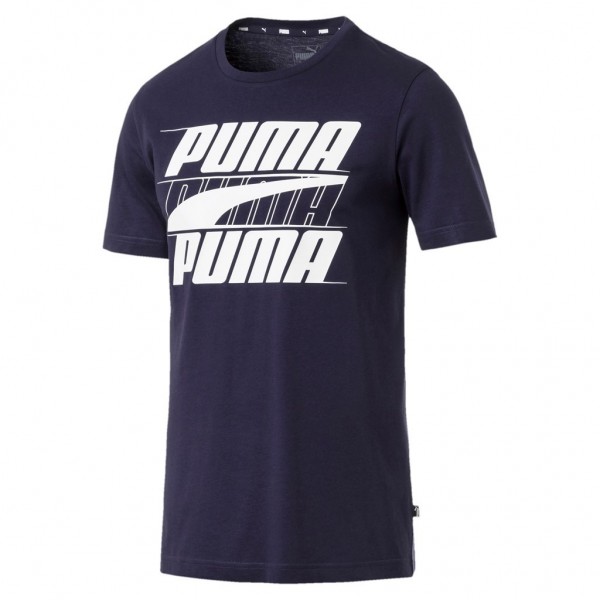 Puma Rebel Basic Tee Peacoat 854150-06