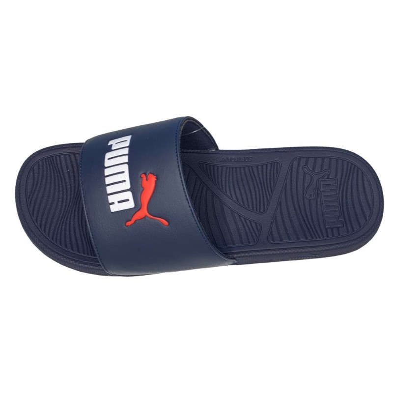 Puma Popcat 20 Injex Unisex Slides Ανδρική Παντόφλα Μπλε Σκούρο 389113 04