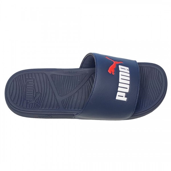 Puma Popcat 20 Injex Unisex Slides Ανδρική Παντόφλα Μπλε Σκούρο 389113 04