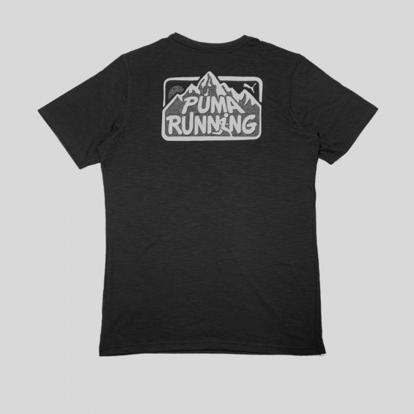 Run Graphic Short Sleeve Training Tee Men Μπλουζάκι Κοντομάνικο Μαύρο 522501 01