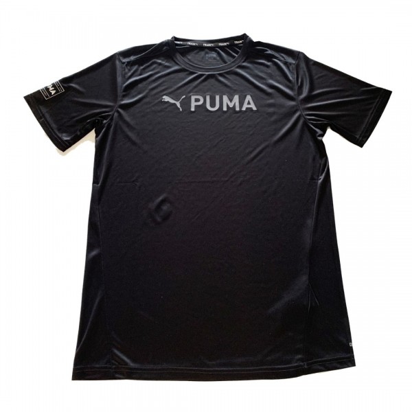 Puma Fit Logo Tee-CF Graphic Ανδρικό Μπλουζάκι Μαύρο 523098 01