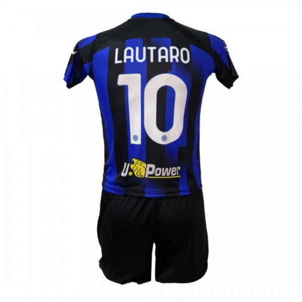 Παιδικό Σετ Ποδοσφαίρου Inter Lautaro Μαύρο/Μπλε 202410-01