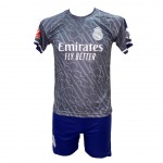 Παιδικό Σετ Ποδοσφαίρου Real Madrid Mbappe Γκρι Special Edition 2211-28