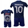 Παιδικό Σετ Ποδοσφαίρου NAPOLI MARADONA Limited Edition Μπλε 1010MA-01