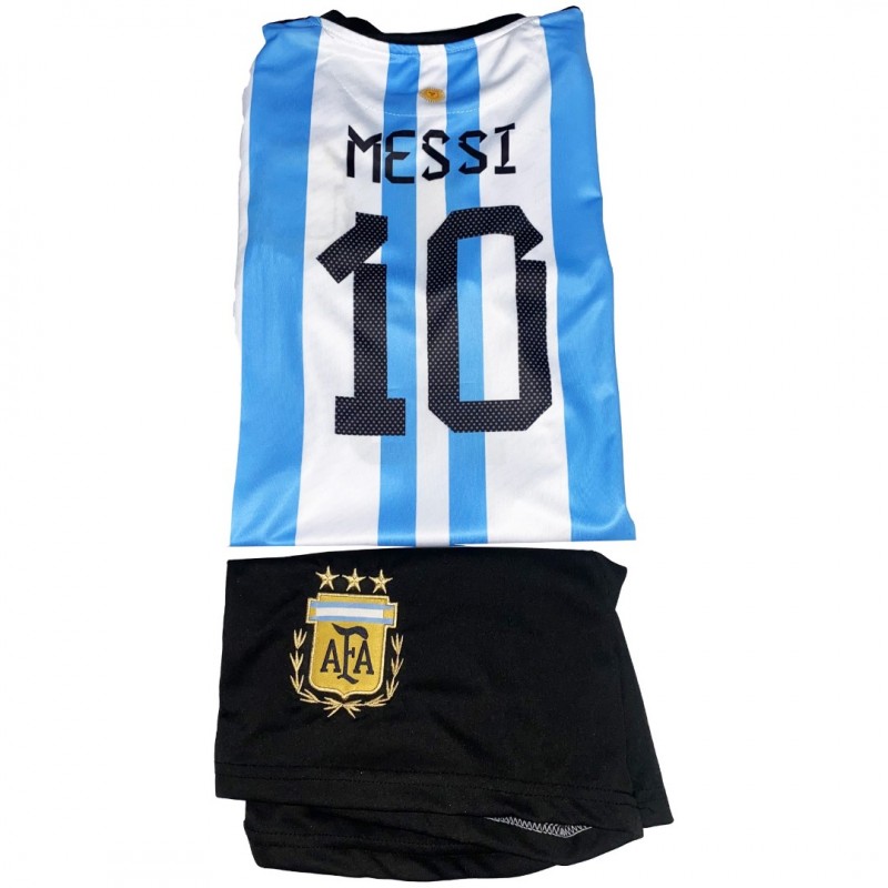 Παιδικό Σετ Ποδοσφαίρου Messi Argentina Γαλάζιο-Λευκό 9001