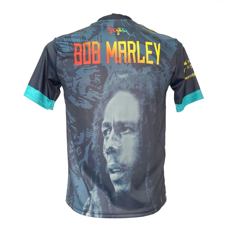 Ανδρική Εμφάνιση Ποδοσφαίρου AJAX BOB MARLEY Limited Edition Ανθρακή/Σιέλ 2323BOB-2