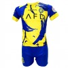 Παιδικό Σετ Ποδοσφαίρου Al Nassr Ronaldo Κίτρινο/Μπλε SPECIAL EDITION 40227-28