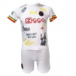 Παιδικό Σετ Ποδοσφαίρου AJAX BOB MARLEY Limited Edition Λευκή 2323BOB-4