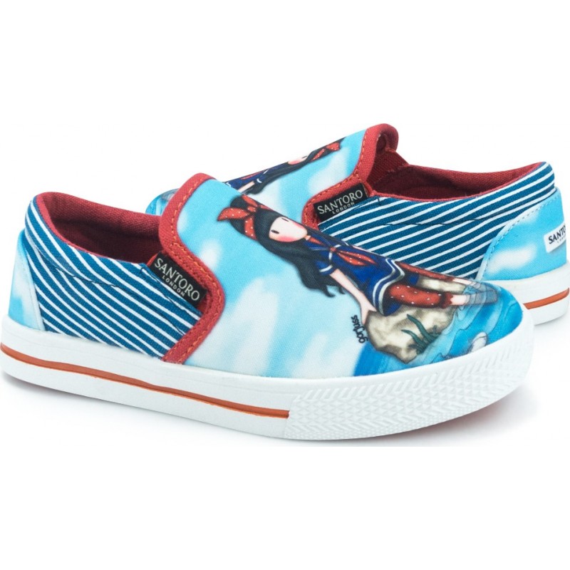 Santoro slip-on Blue SA08501C 