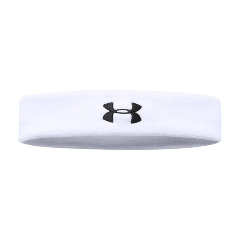 UA Performance Headband White 1276990-100