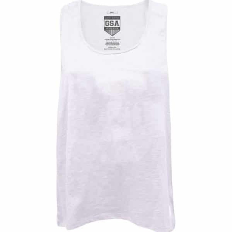 GSA GLORY LOOSE TANK TOP STAR WHITE