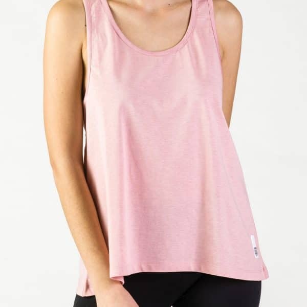 GSA GLORY LOOSE TANK TOP  DUSTY PINK