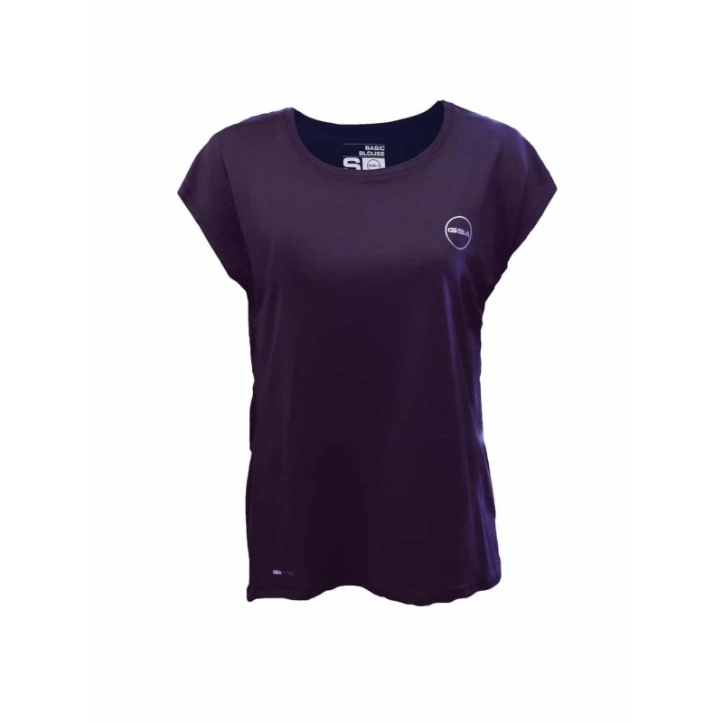 GSA GSAHYDRO LOOSE TEE PURPLE