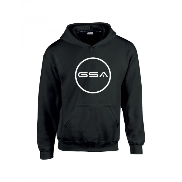 ΠΑΙΔΙΚΗ ΦΟΥΤΕΡ GSA SUPERCOTTON HOODIE LOGO(KIDS) JET BLACK 17-38010-01