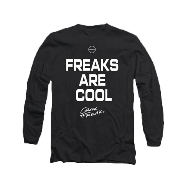 GREEK FREAK LONG SLEEVE T-SHIRT BLACK 34-18009-01