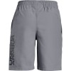 Under Woven Graphic Shorts  Armor Boys Grey