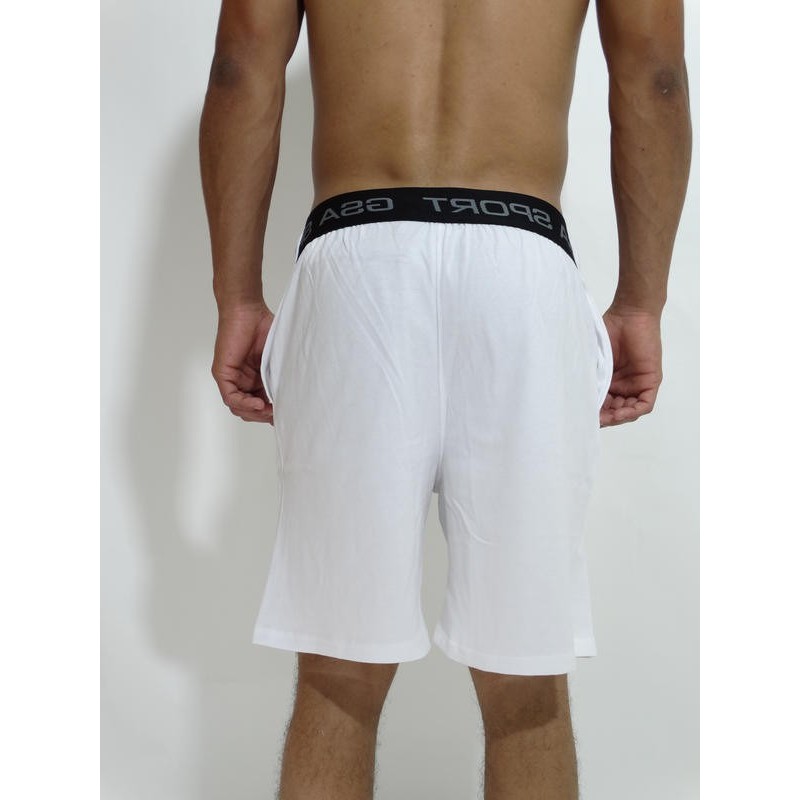 Ανδρικά Σορτς GSA Supercotton Jersey Shorts Star White 1718041-05